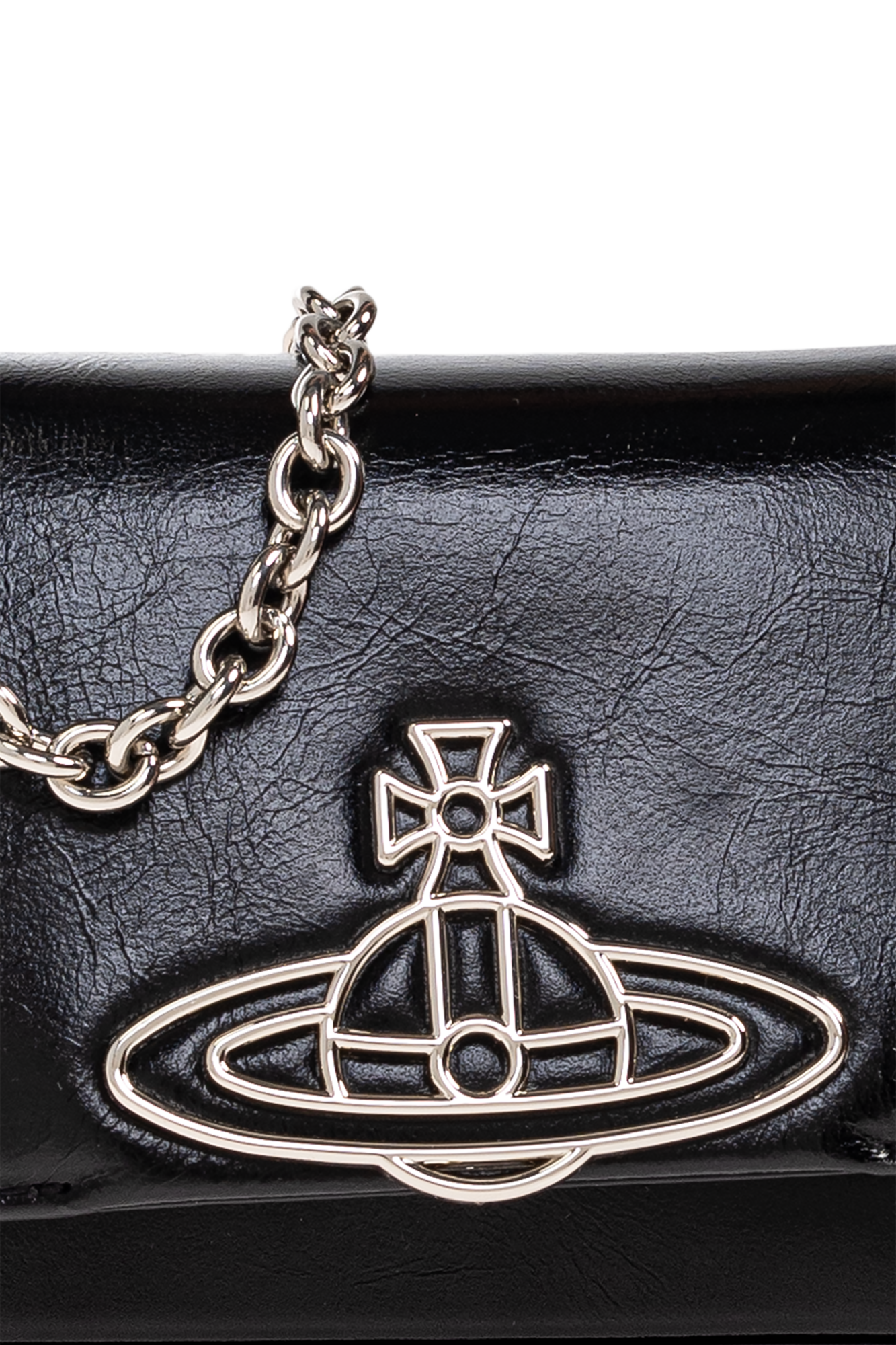 ショルダーバッグ VIVIENNE WESTWOOD SHOULDER ☆ vivienne westwood Agnes レザー ショルダーバッグ (S